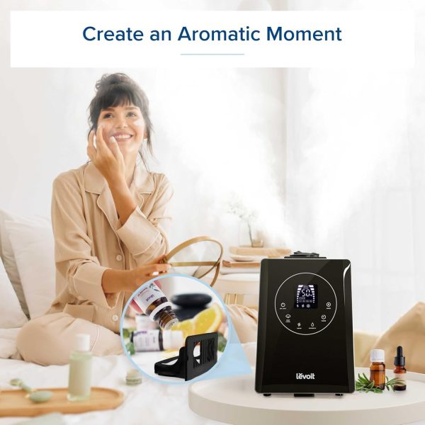 LEVOIT OasisMist 1000S (10L) Smart Humidifier for Home Large Room Bedroom, Last 100 Hours Suitable for Indoor Plant, Cover up to 600ft², Easy Top Fill, Remoter & Voice Control, Auto Mode, Quiet, White - Image 16