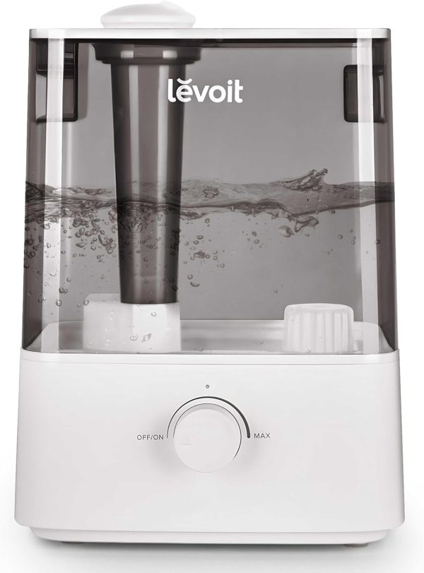 LEVOIT Smart Humidifiers for Bedroom Large Room Home,(6L) Cool Mist Top Fill Essential Oil Diffuser for Baby & Plants,Smart App & Voice Control, Rapid Humidification & Auto Mode-Quiet Sleep Mode, Gray - Image 10