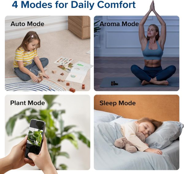 LEVOIT LV600S Smart Warm and Cool Mist Humidifiers for Home Bedroom Large Room, (6L) 753ft² Coverage, Quickly & Evenly Humidify Whole House, Easy Top Fill, App & Voice Control - Quiet Sleep Mode - Image 14