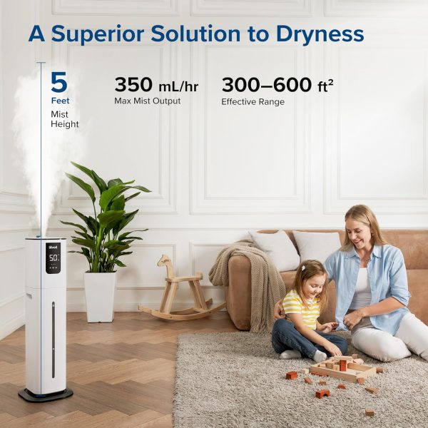 LEVOIT LV600S Smart Warm and Cool Mist Humidifiers for Home Bedroom Large Room, (6L) 753ft² Coverage, Quickly & Evenly Humidify Whole House, Easy Top Fill, App & Voice Control - Quiet Sleep Mode - Image 16