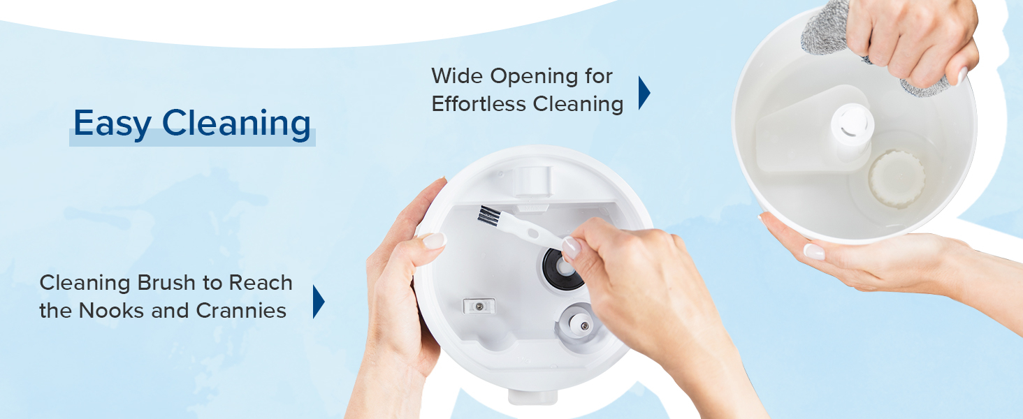 easy cleaning humidifier