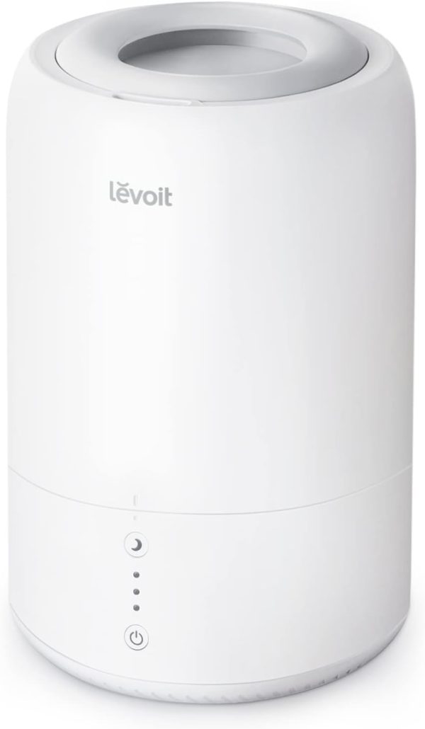 LEVOIT 6L Smart Warm and Cool Mist Humidifiers for Home Bedroom, 60H Runtime and Auto Customized Humidity for Large room, Schedule, Easy Top Fill, Essential Oil Diffuser, Whisper-Quiet, Handle, Black - Image 8