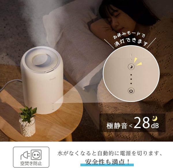 LEVOIT 6L Smart Warm and Cool Mist Humidifiers for Home Bedroom, 60H Runtime and Auto Customized Humidity for Large room, Schedule, Easy Top Fill, Essential Oil Diffuser, Whisper-Quiet, Handle, Black - Image 15