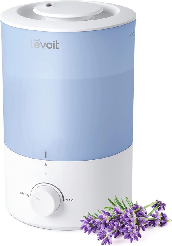 LEVOIT Classic 160 Top-Fill Ultrasonic Cool Mist Humidifier, Super Easy to Fill and Clean, Quiet Operation for Bedroom Home Baby & Plants, Auto Shut-off for Safety, 360° Rotating Nozzle, 2.5L, Black - Image 15